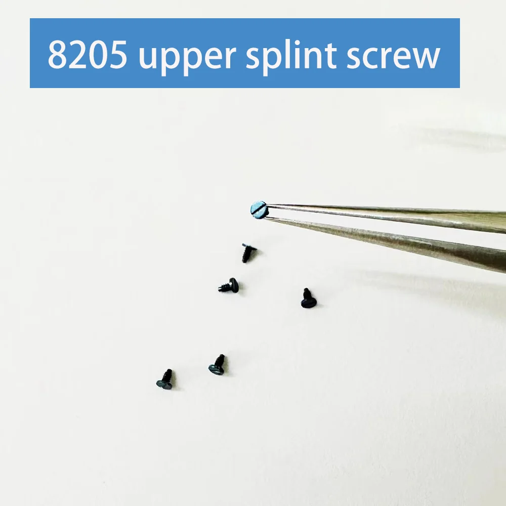 Watch Accessories Blue Upper Splint Screw Suitable for 8205 8213 Movement Domestic Watch Repair Parts  Upper Splint Screws