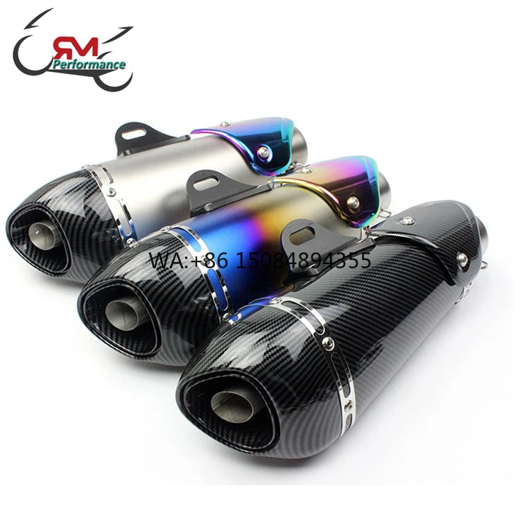 Alpha Yo-shimuras Motorcycle Exhaust Universal Pipe for GSX R750 CBR 650 Ninja 650