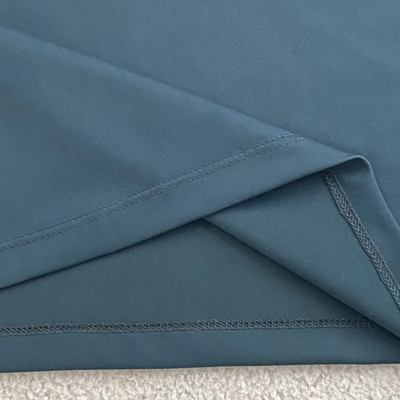 NOVEDAD DE VERANO 2025, retales de encaje, camiseta con cintura receptora, falda falsa, dos vestidos informales de manga corta