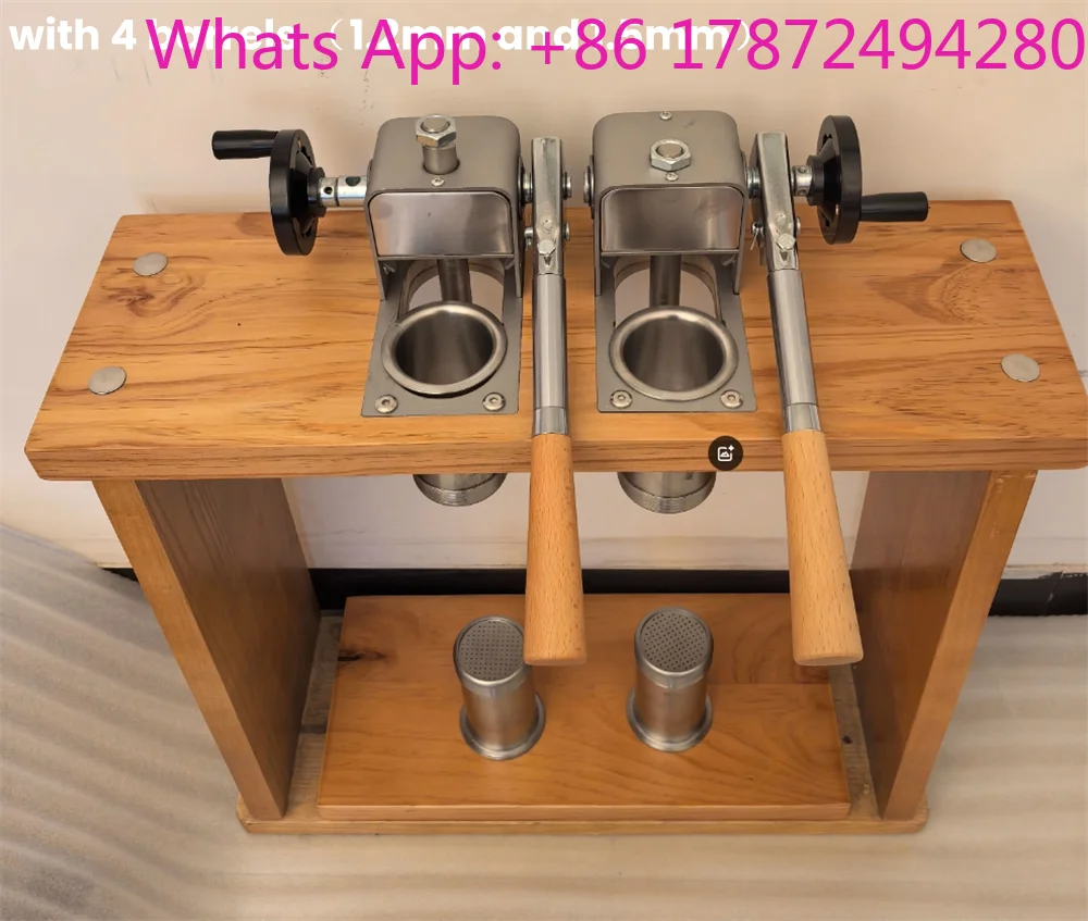 Modified Manual Mont Blanc Chestnut Cup Press Ice Cream Machine 1.2/1.5MM
