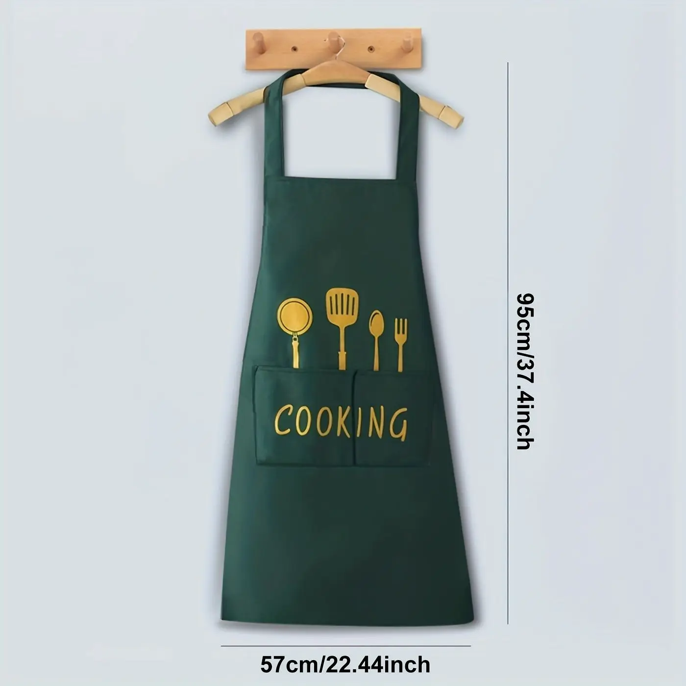 

1Pc Apron Home Cooking Cleaning Kitchen Aprons Cook Wear Polyester Adult Bib