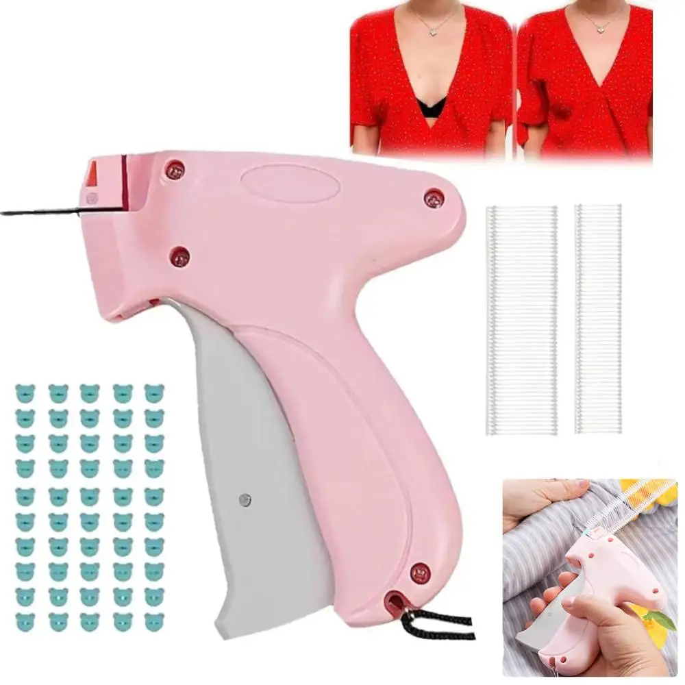 Manual Quick Clothing Fixer Micro Stitch Tag Gun Quick Repair Garment Sewing Tool Clothing Sewing Machine Quilt Tacking Tool