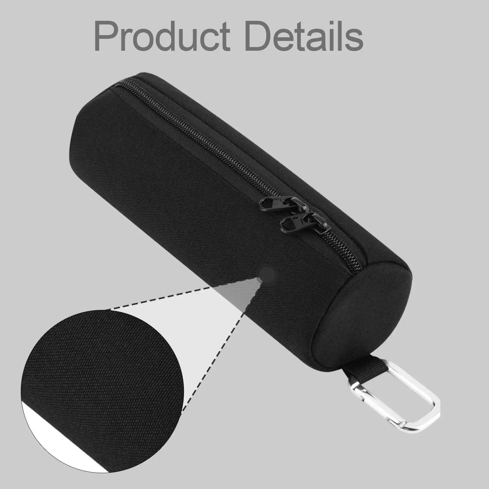 

Compact Pickleball Storage Bag with Hanging Hook And Double Zipper, Organizer