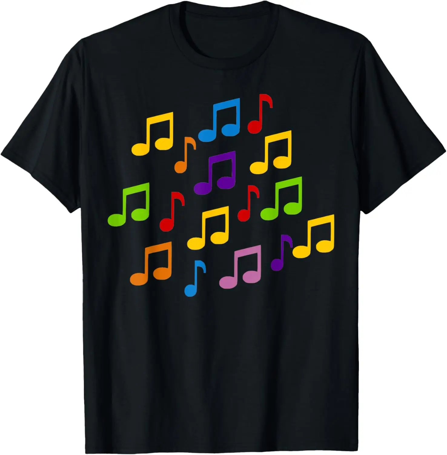 

Colored music notes T-Shirt