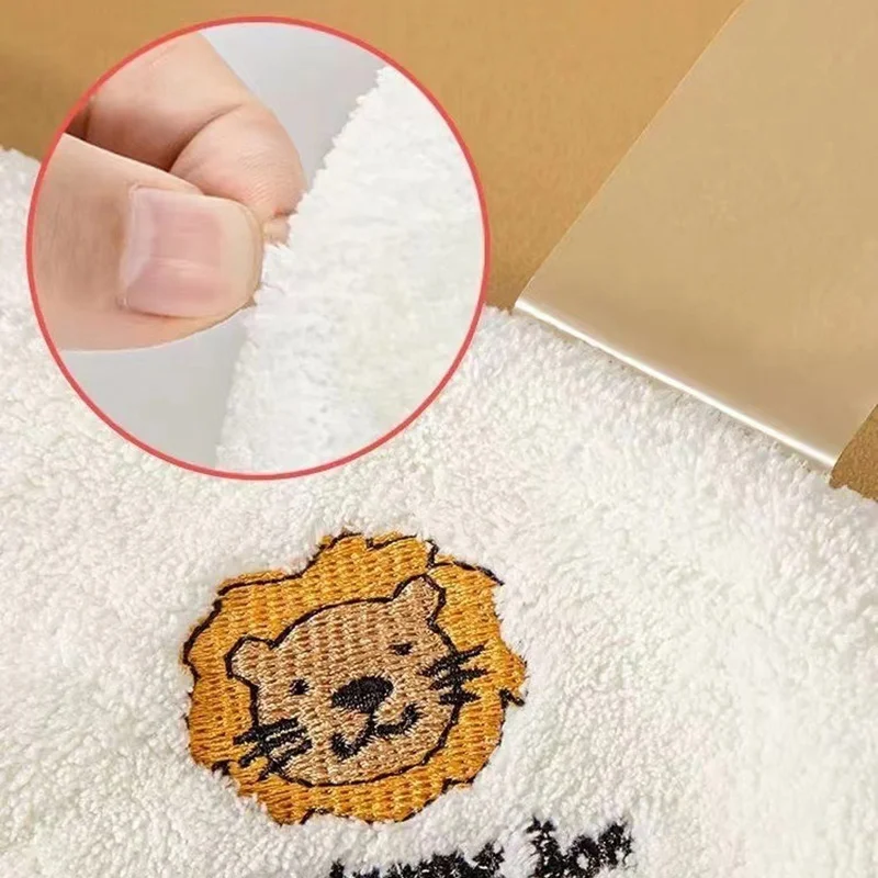 Baby Family Rubbing Face Towels, Newborn, Wash Face, Super Soft Small Cube Hand, Handle Baby Bath Mouth Water Towel