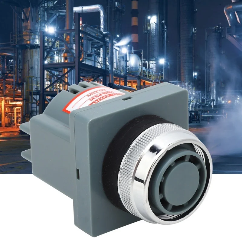 HRB PS30 Electromagnetic Type Buzzer Industrial High Power Alarm Buzzer 80dB 50Hz