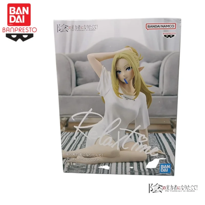 Instock Original 100%genuine Bandai Banpres Alpha To The Eminence In Shadow Model Figurine Action Figure Ornaments Holiday Gifts