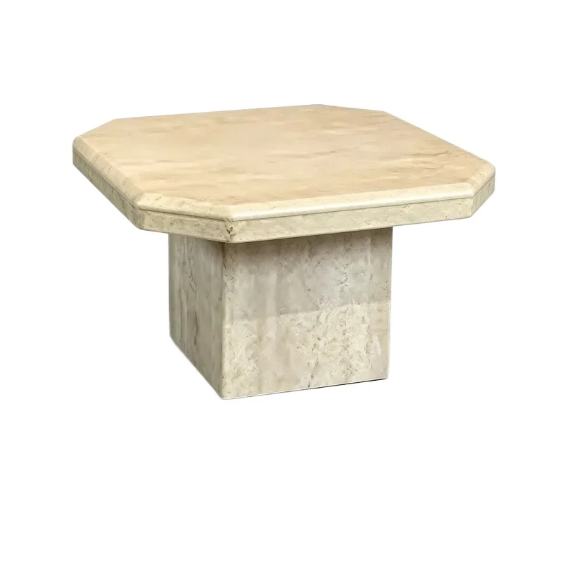 Suitable for bedroom and living room decoration, luxury limestone, rectangular marble, beige marble, natural stone