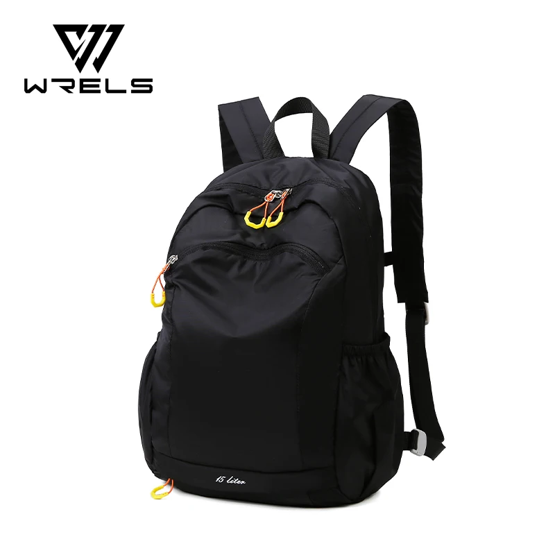 WRELS Sports Backpack Wet Dry Seperation Fitness Backpack Lightweight Schoolbag Folding Shoulders Bag Waterproof Hiking Bag