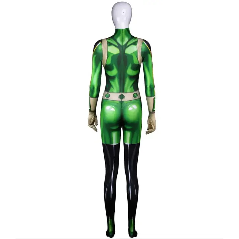 az153D печатный Boku no Froppy косплей костюм Pro Hero Tsuyu Asui Zentai костюм женский боди на Хэллоуин комбинезон