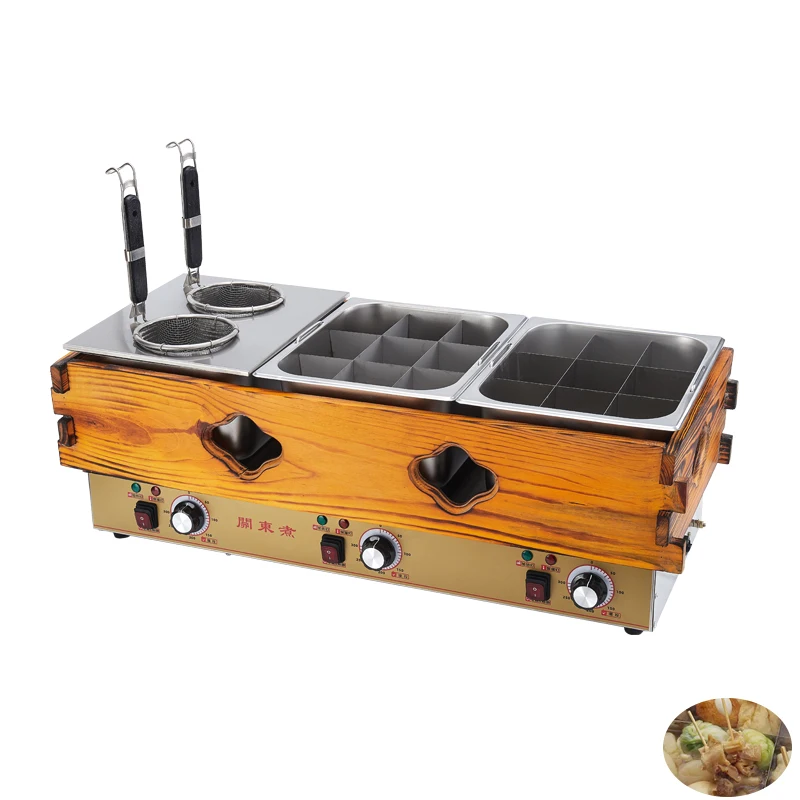 forHot Pot Food Electric Kanto Controlled Cooking Noodle Sausage Boiling Tank Machine