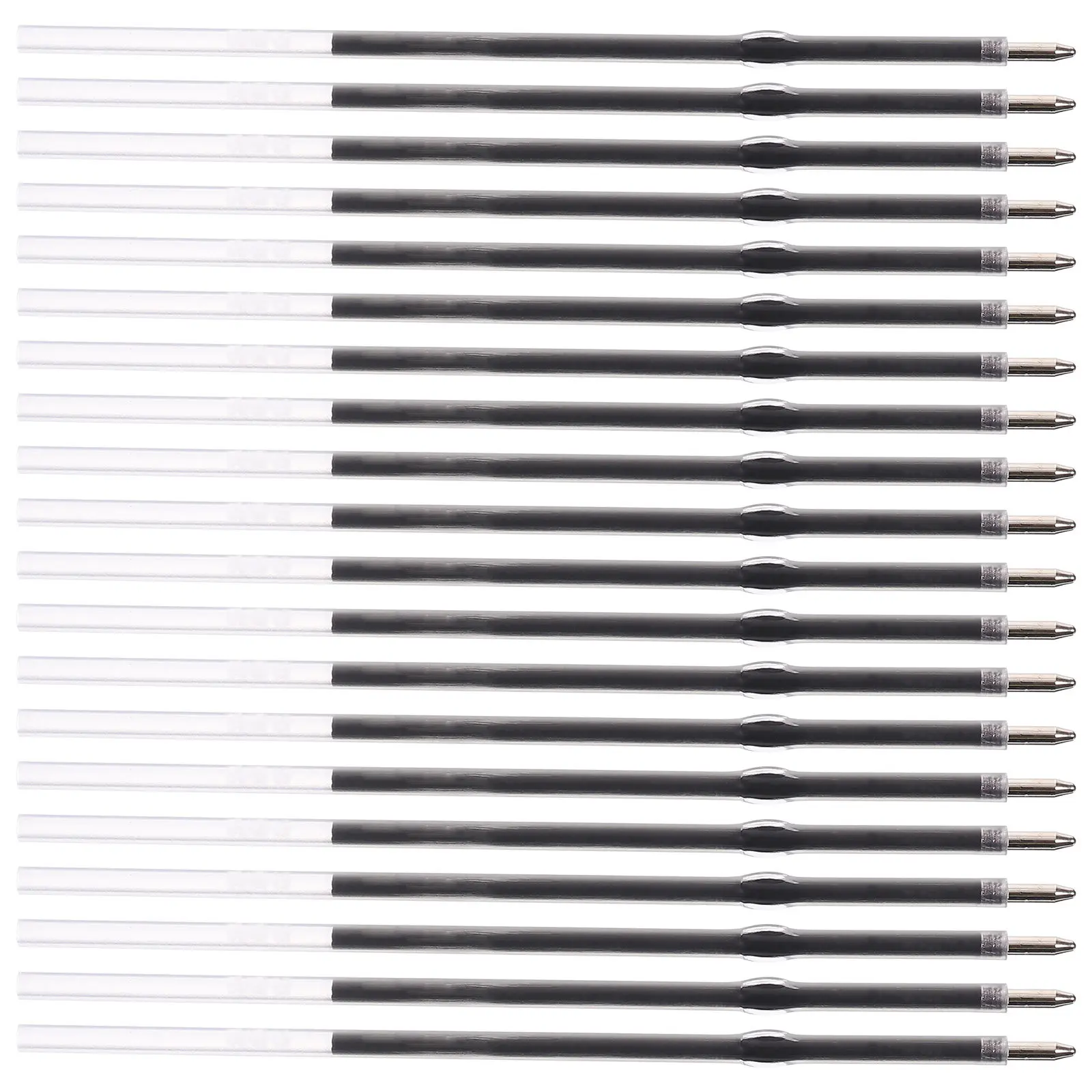

100Pcs Press Type Gel Pen Refills Neutral Ink Refills Smooth Writing Fine School Stationery Supplies Creative
