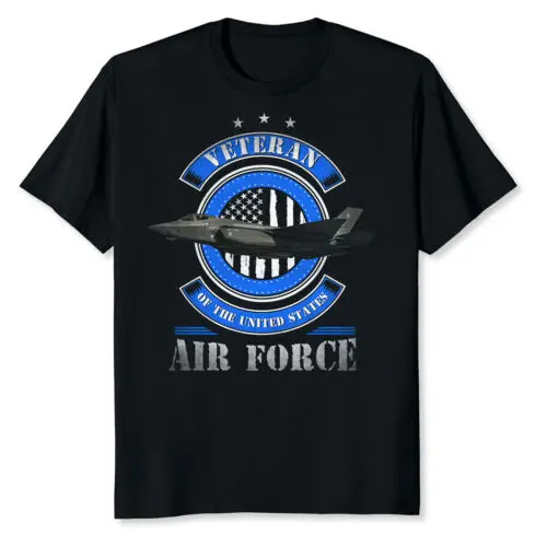 Винтажная футболка в стиле военно-воздушных сил США