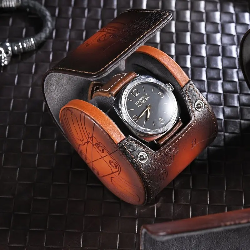 boite-de-montre-gravee-en-cuir-veritable-etui-de-voyage-portable-pour-mecanique-organisateur-de-collection-de-style-vintage-fabrique-a-la-main-avec-oreiller