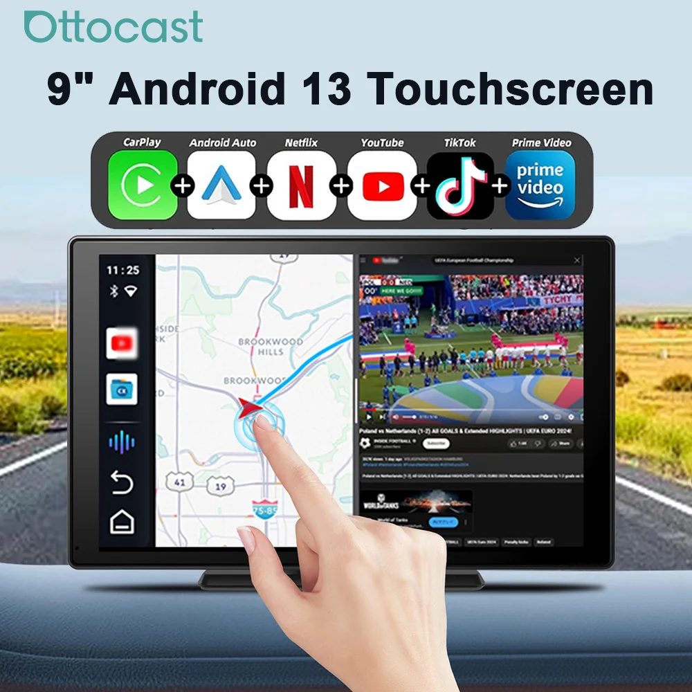 OTTOCAST CarPlay Screen 9.0