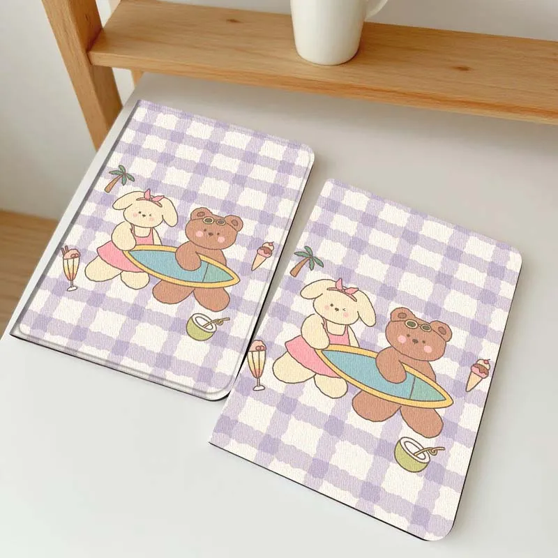 

Cartoon Bear Ice Cream For Vivo IQOO Pad2 Pad3 Pad5 Air SE Pro 12.1 12.3 13 11.5 11 inch Tablet Case