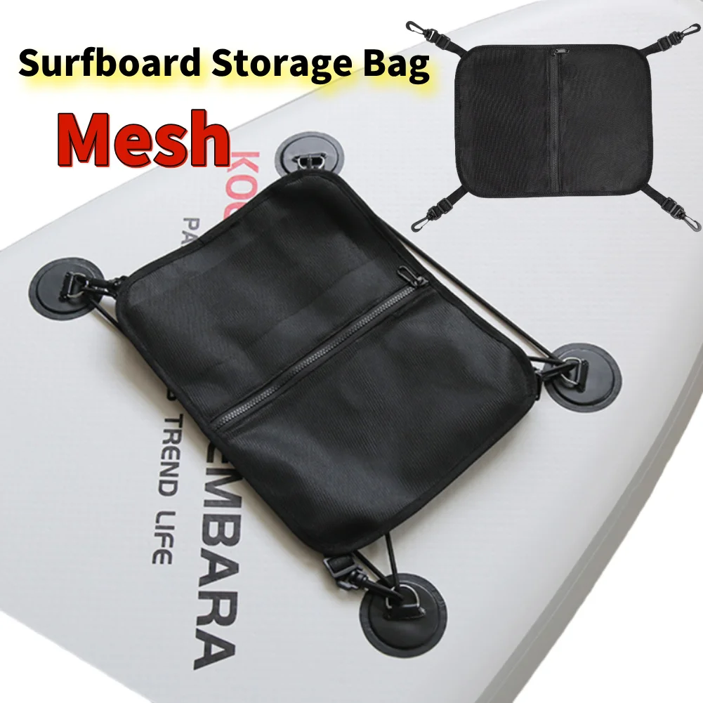 Bolsa de almacenamiento para tabla de Paddle, bolsa de malla, bolsa impermeable para cubierta de tabla de Paddle con hebilla ajustable y fija, accesorios para surf