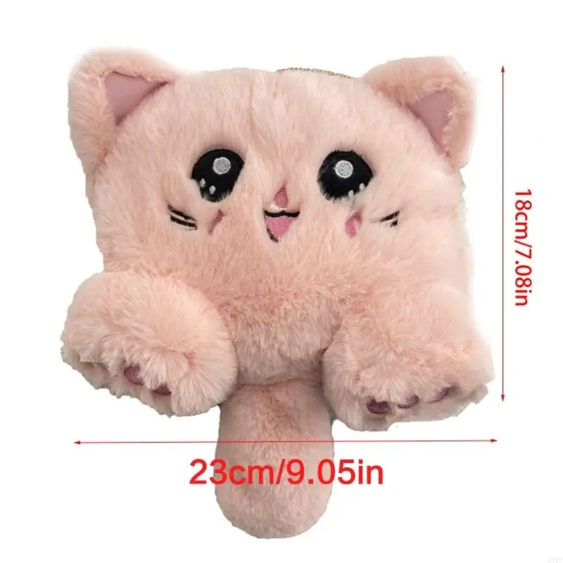 49mf niedliche Plüsch Tier Umhängetasche Kaninchen für Body Bag Cartoon Bag Plüsch Crossbody Bag Geschenk für