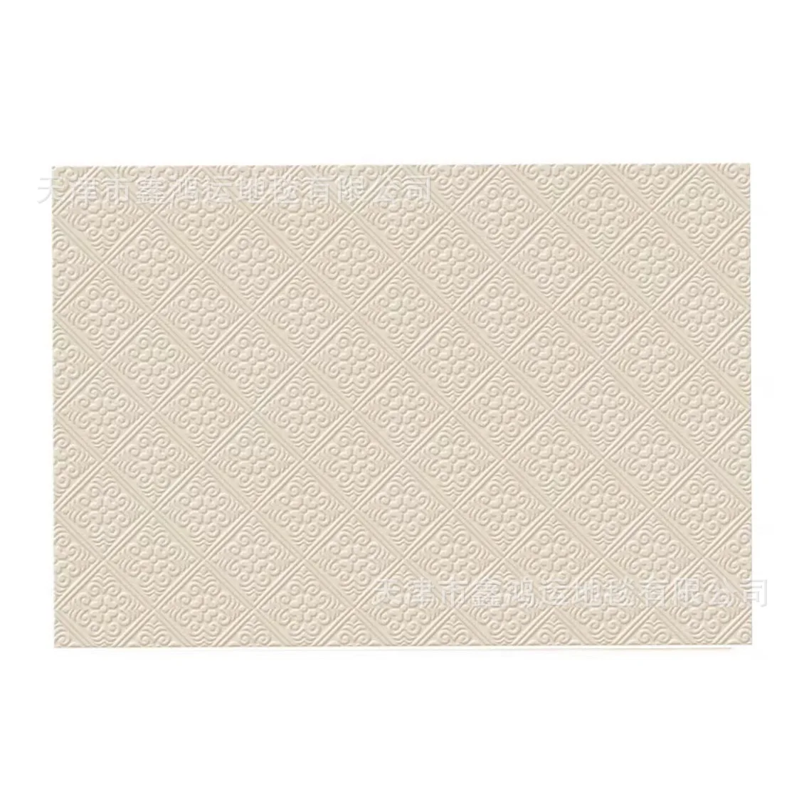 

Строго выбранный высококачественный рельефный ковер из диатомового шелка для гостиной, микроводонепроницаемый кремовый универсальный ковер в японском стиле