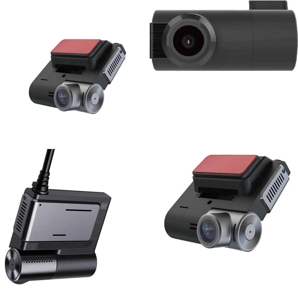 Dual Lens Front and Rear 4G Dash Cam with Real Time Cloud Storage and GPS