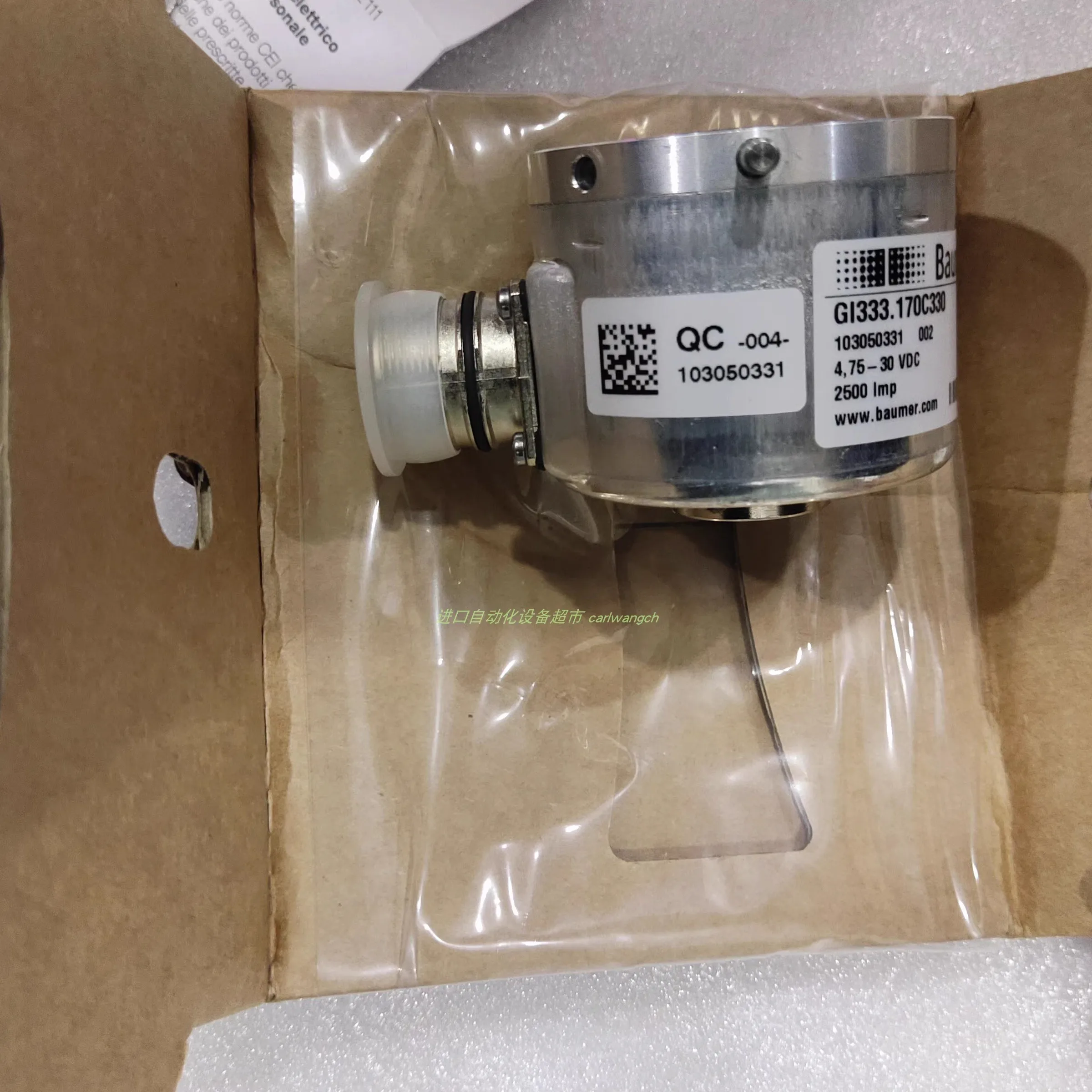 Authentieke E-AM 580-sco.7 ypt.14160.a- 11190902   encoder Baumer