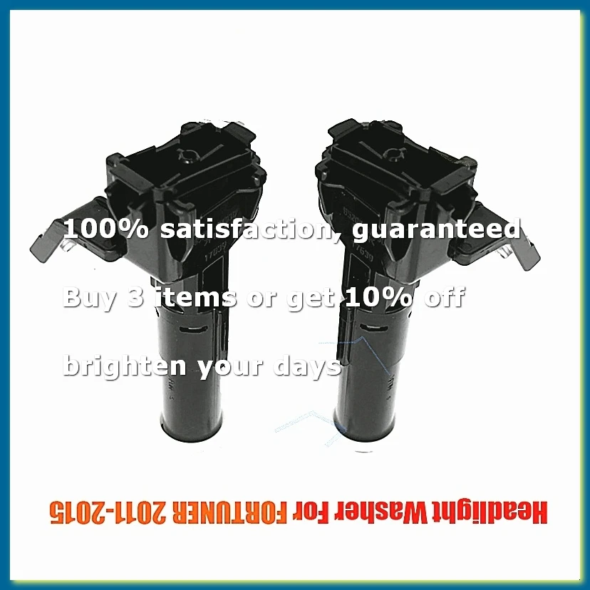 Headlight Washer Nozzle Head Light Lamp Cleaning Actuator 85207-0K030 for FORTUNER 2011-2015,Right