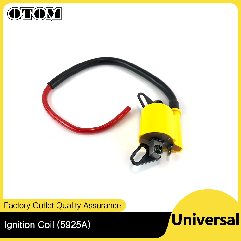 OTOM Racing Performance Ignition Coil 5925A For 50cc 125cc 150cc 200cc Engines General ATV Quad Motorcycle High Voltage Package