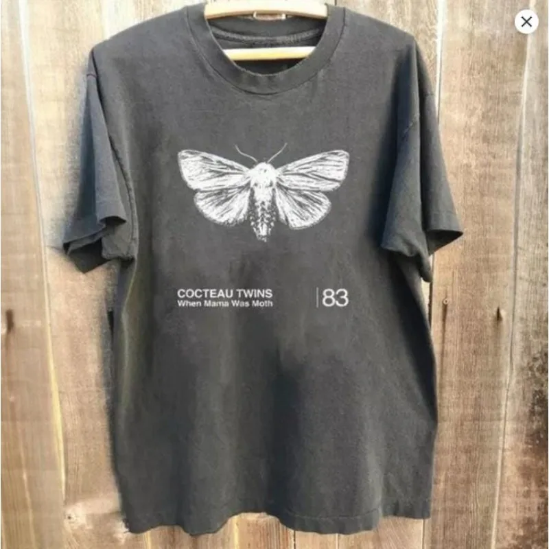 Cocteau Twins Band T-Shirt 90er Jahre Band T-Shirt Sommer Neu Vintage Unisex Casual Y2K T-Shirt