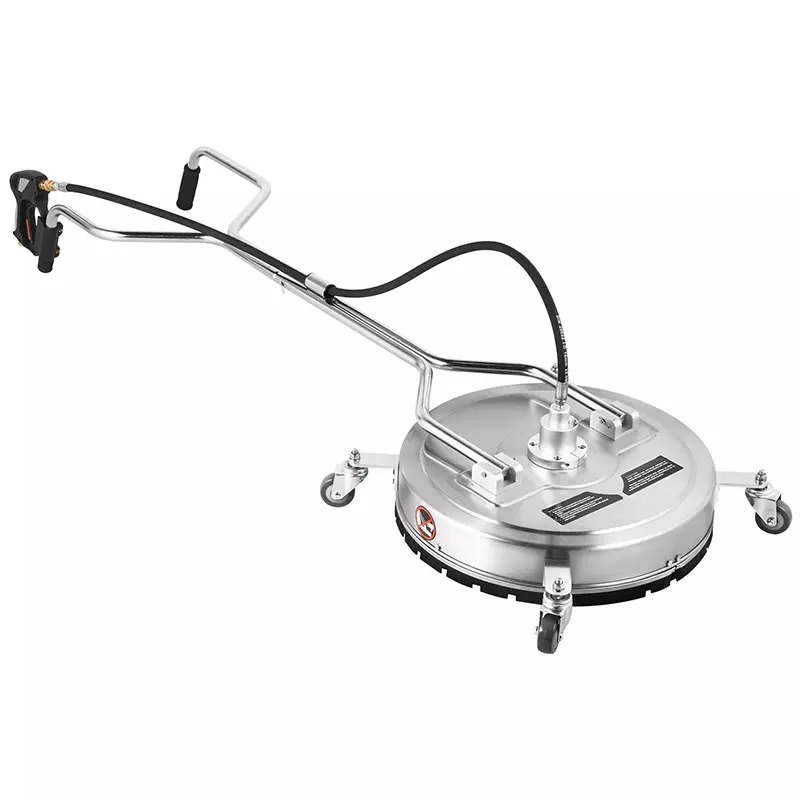 Stainless Steel Flat Surface Cleaner/ Industrial Pressure Cleaners Cement Road Floor Scrubber New 20 Inch High Pressure Cleaner