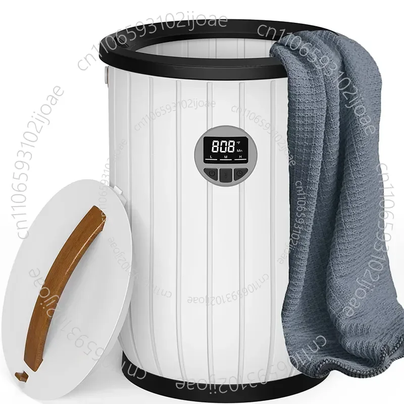 Household New 20L Towel Heating Bucket Third-gear Temperature Adjustment Fourth-gear Timing with LED Screen Child Lock Handle