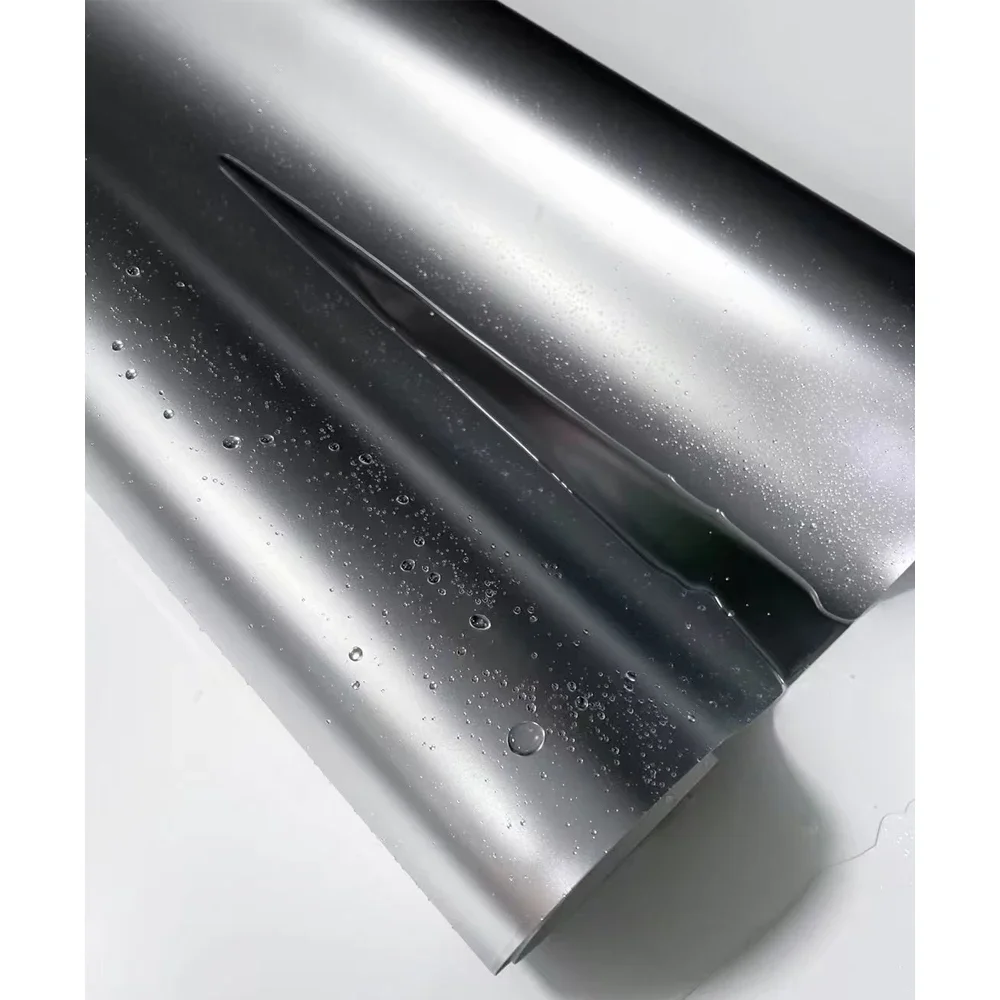 Air Free  Matte Metallic Vehicle Wraps Silver Car Wrap Auto Wrap Vinyl