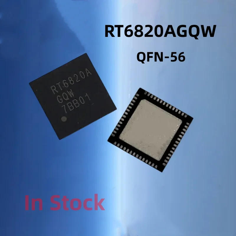 2PCS/LOT RT6820AGQW RT6820A RT6820GQW RT6820 QFN-56 LCD chip In Stock