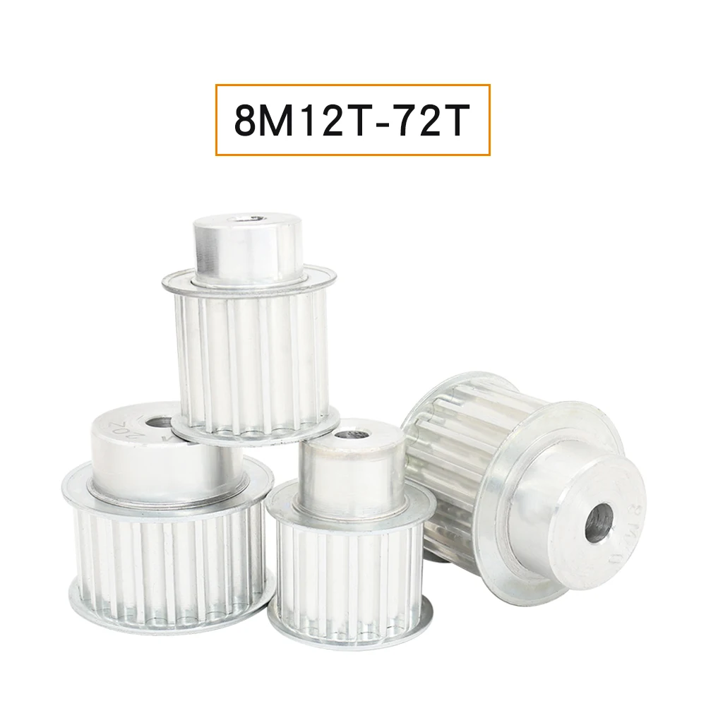 Imagem -06 - Polia da Liga M38t 39t 40t 42t 44t 45t Tamanho do Furo 12 mm Passo dos Dentes mm para Largura do Timing mm m Cinto
