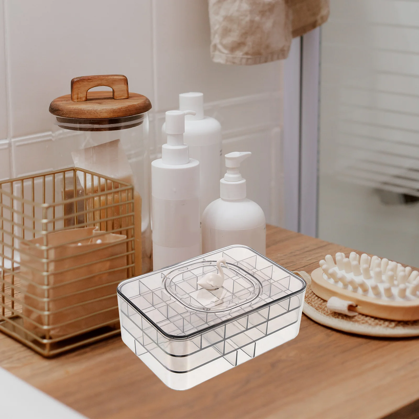 

Компактная шкатулка для драгоценностей, пластиковый органайзер для колец и сережек с несколькими слотами, небольшой футляр для хранения ювелирных изделий, дорожный держатель, коробка для сережек