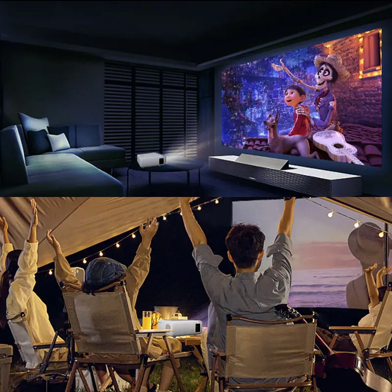 Digital Full HD Home Theater 4k Projector Smart Android Native 1080p High Lumens WIFI Projector