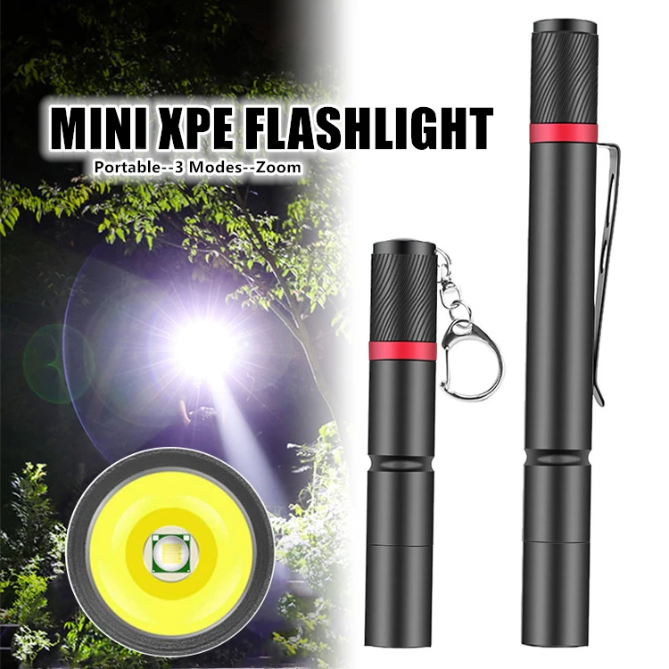 Bright Pocket Portable Outdoor Lighting Newest Led Pen Clip Keychain Flashlight Waterproof For Emergency Hot Super Mini