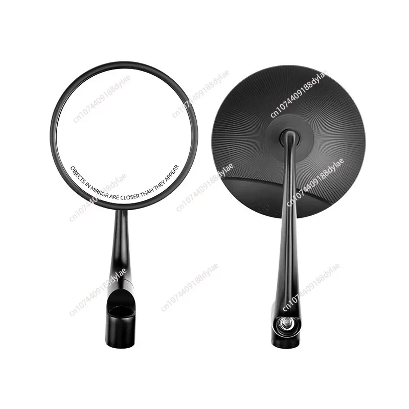 Suitable for Promise No. 9 Maverick motorcycle electric vehicle retro large mirror round surface modification