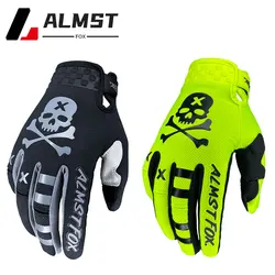 Luvas de Motocicleta Almst Fox para Homens e Mulheres, Off-Road, Downhill, Mountain Bike, DH, MX, MTB, Acessórios de Motocicleta