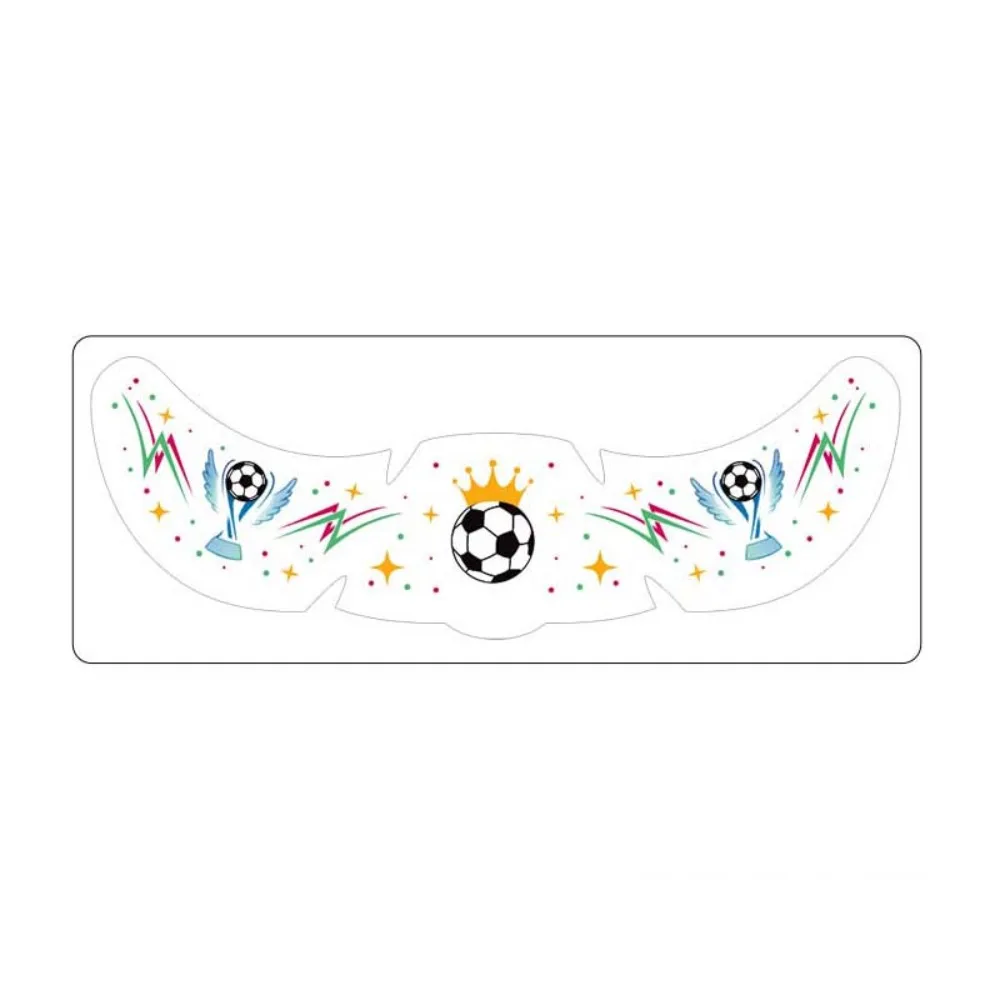 Sports Event Match Football Face Temporary Tattoo Y2k Spicy Girl Freckle Makeup Soccer Freckle Tattoo Long Lasting Waterproof
