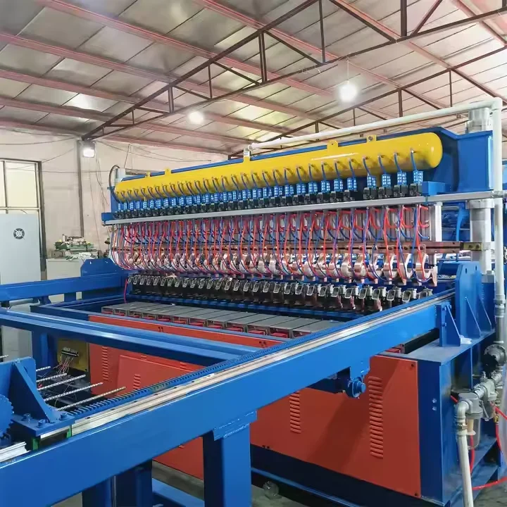 YG Customized New Automatic Pneumatic 5-12 Mm Welded Wire Mesh Machine 3.5 Width Wire Mesh Welding Line For Precise Fence Manufa