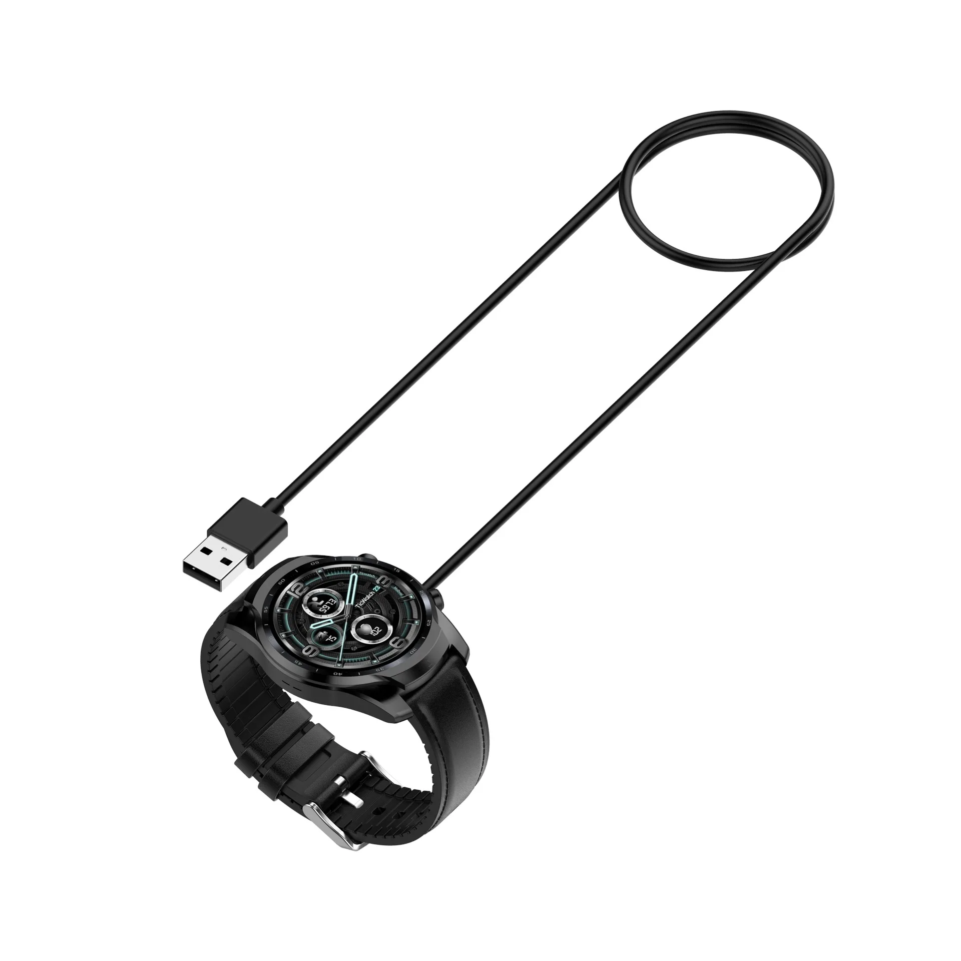 Для Ticwatch Pro 5, адаптер для зарядного устройства Enduro, USB-кабель для зарядки, шнур, магнитный для Ticwatch proX/E3/pro3/pro3 LTE/pro 3 ultra gps