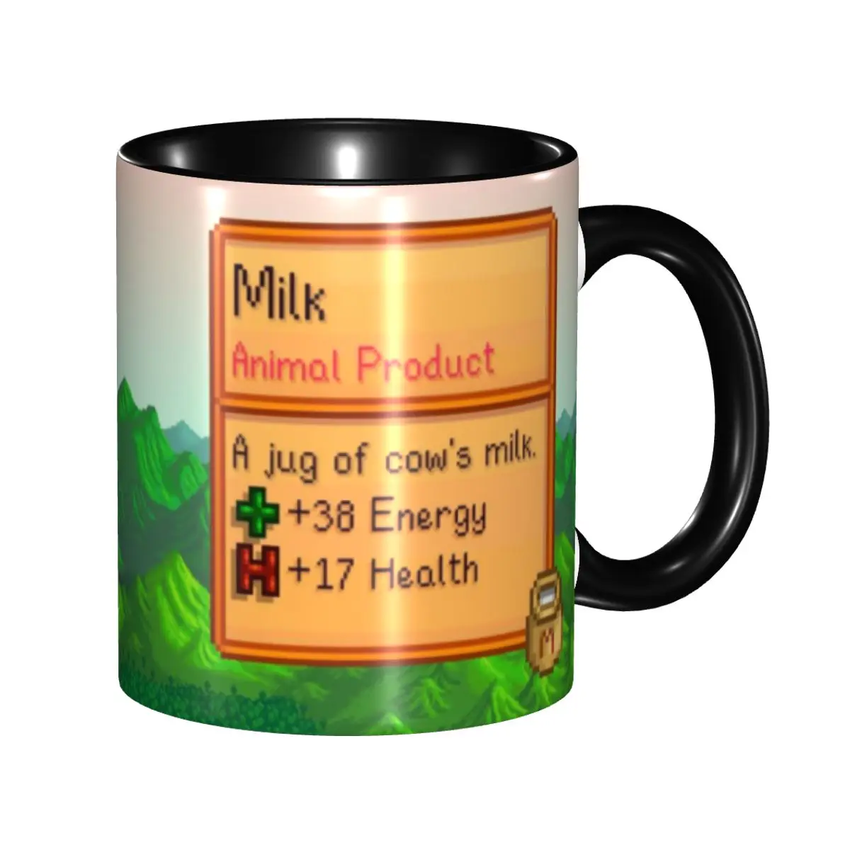 

DIY Stardew Valley Video Gamer Milk Ceramic Mug Customized Coffee Cup Creative Present