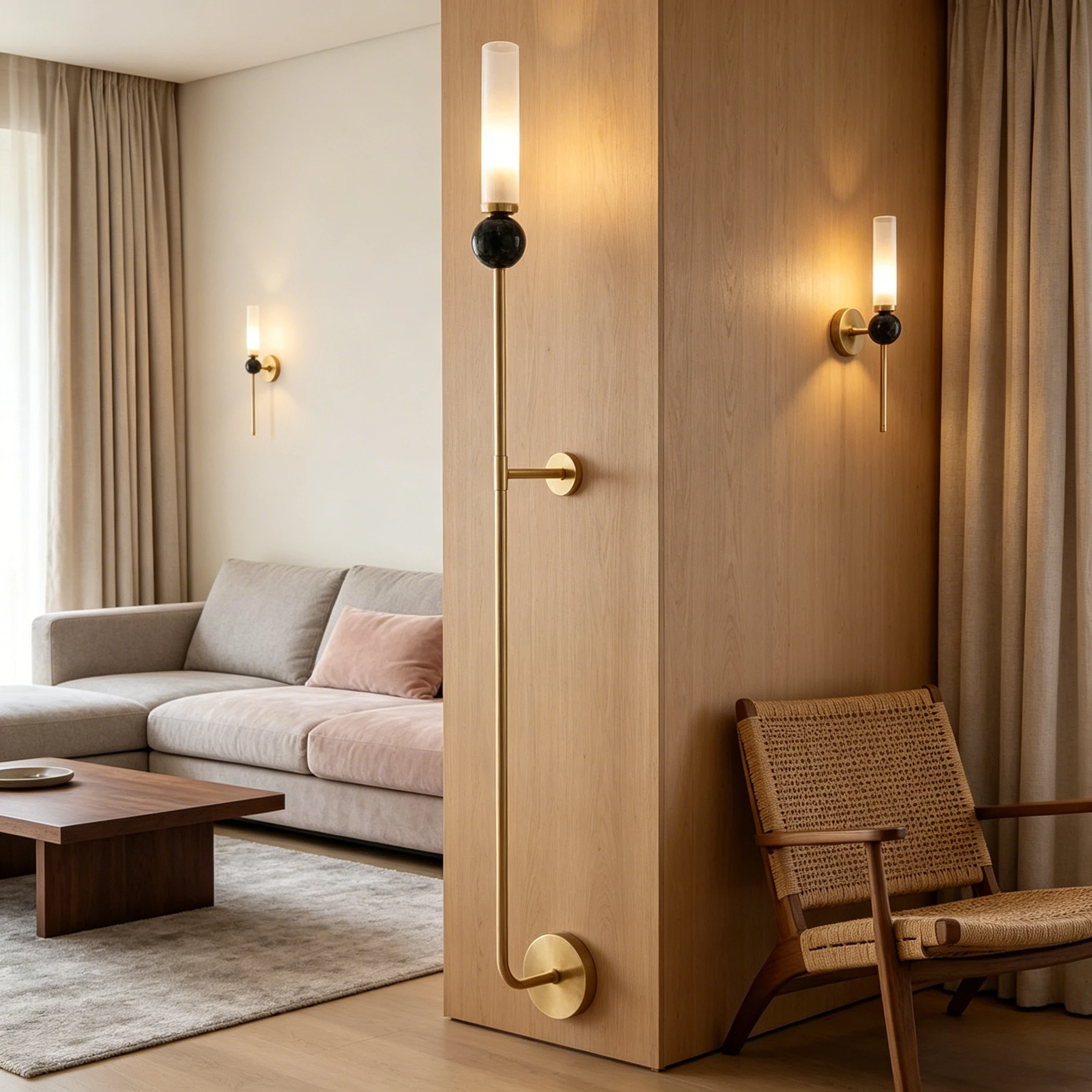 Nordic Luxury Natural Marble Pendant Light Adjustable G9 Full Copper Restaurant LED Pendant Light Room Decoration Bedside Lamp