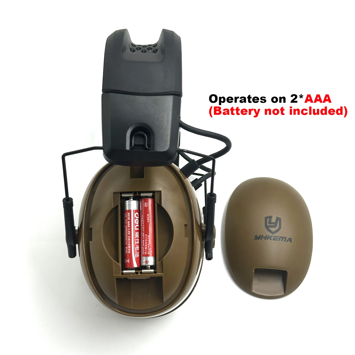 New Professional Tactical Headphone Electronic Bluetooth 5.4 earmuff Shooting Ear Protection for hunting Mowing Noise Reduction