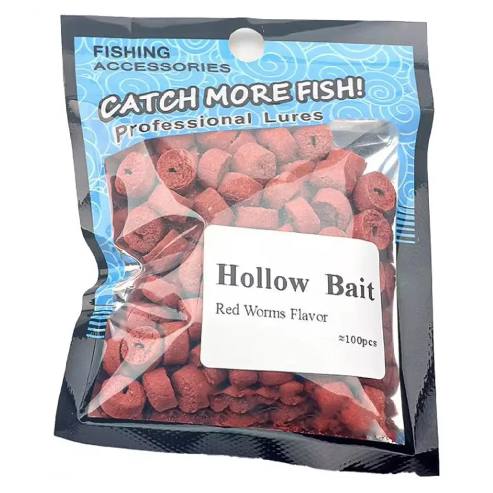 Hollow Pellet Bait Crucian Fishing Bait Grass Carp Bait Hook Up Baits Fishing Lure Granular Bait Fishing Accessories