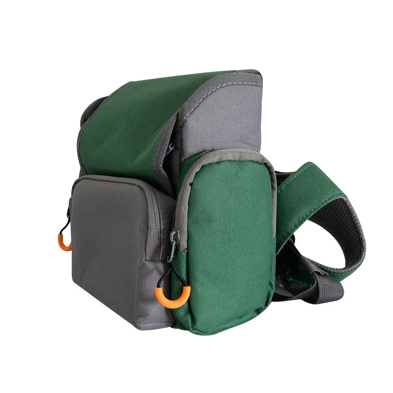 Binocular Harness Chest Pack Hunting Storage Bag Practical Multipurpose Carrier Case with Rain Protection Cover Portable Hiking