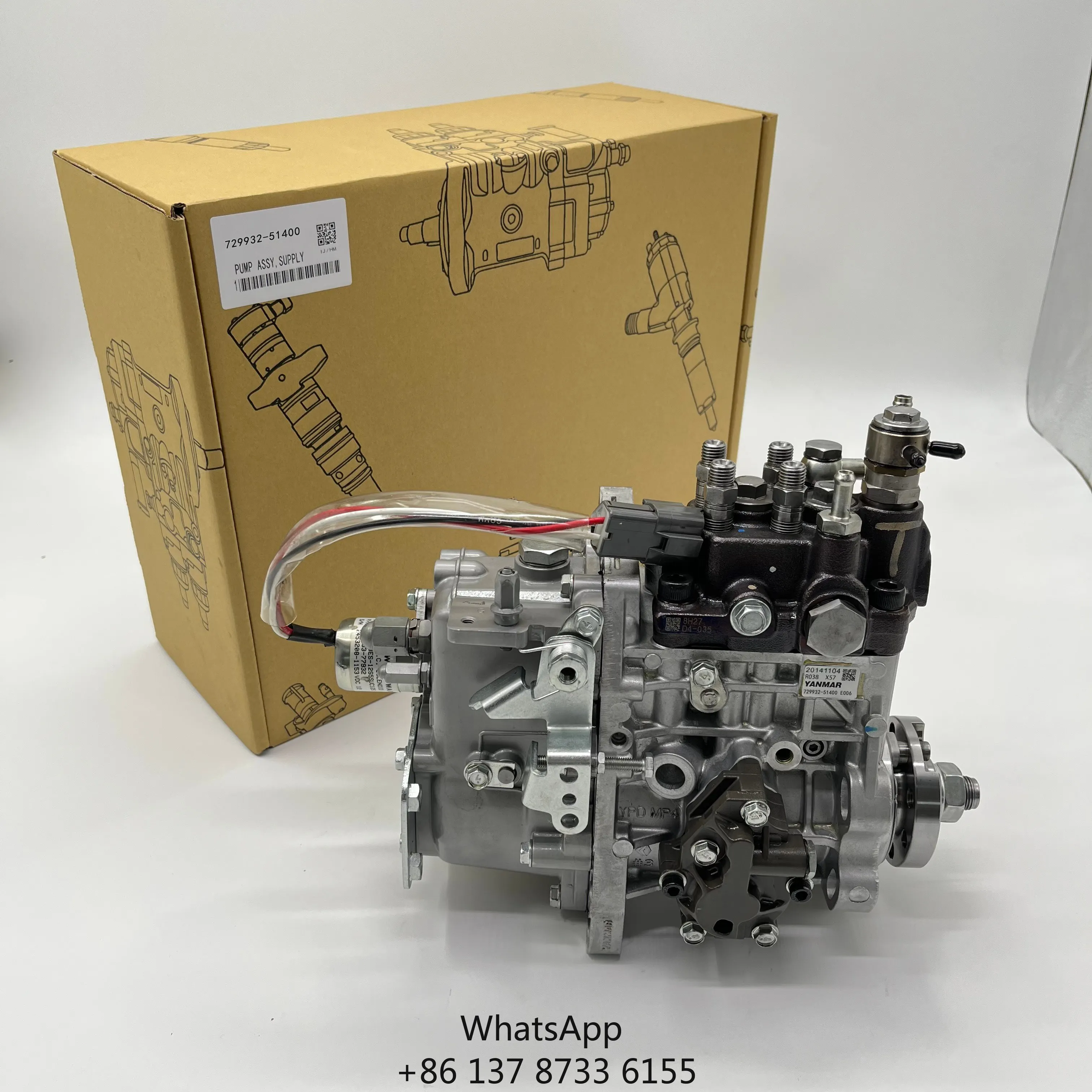 Diesel Fuel Pump 729932-51400 72993251400 For Yanmar Engine 4TNV98 4TNV94 4D94E