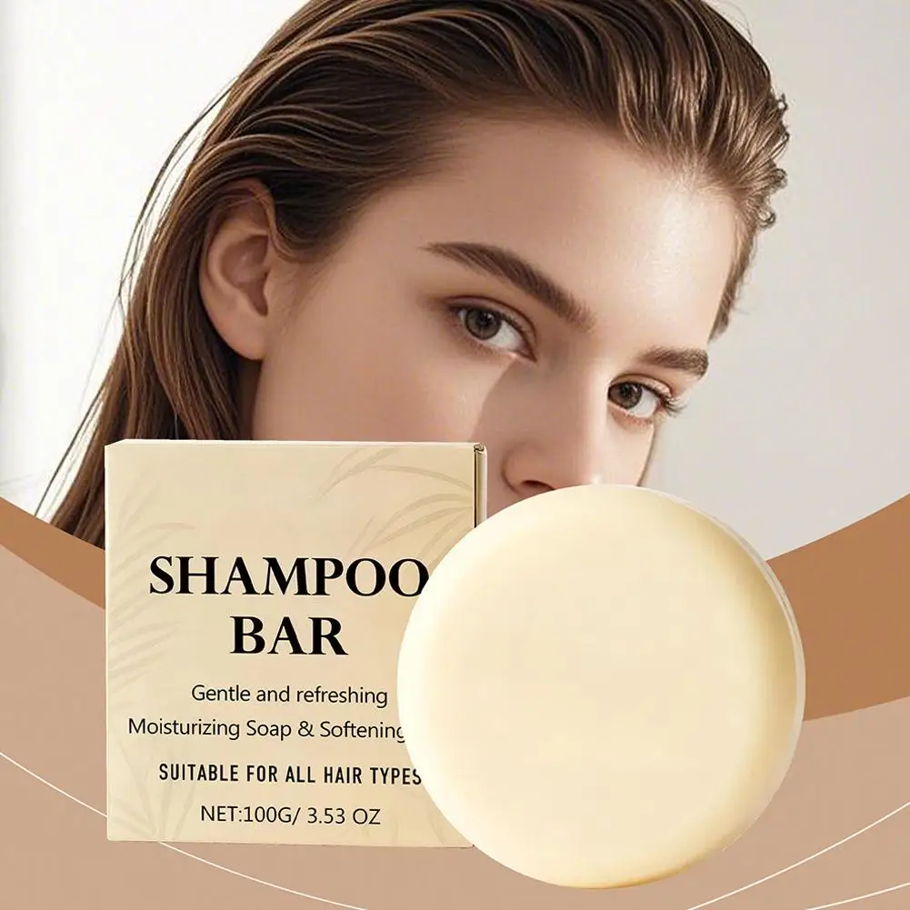 

Шампунь с кокосовым и аргановым маслом 100 г, глубоко увлажняющий для сухих поврежденных волос. Увлажняющий и питательный твердый шампунь для всех волос