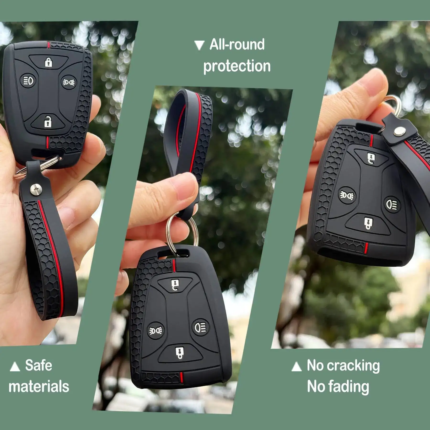 Keychain For Scania S5606x2R/S6506x2AM/S660/R500 6X2R/GRS905/540S Key Cover Keychain Holder Full Shell Caps