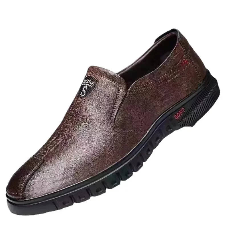 Chaussures en cuir non ald pour hommes, chaussures décontractées élégantes, mocassins de luxe, chaussures provoqué pour dames, créateur de mode, nouveau, 2024